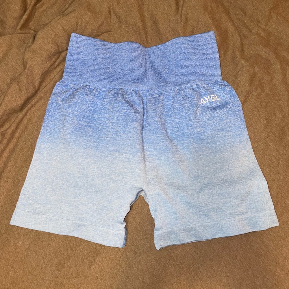 Aybl Blue Ombré Shorts